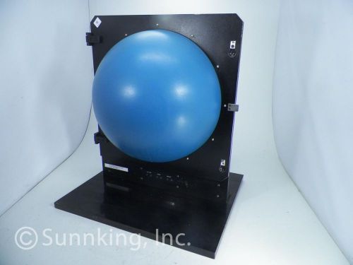 Hoffman 85f 20&#034; light integrating sphere w/ light source for sale