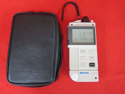 Tektronix TFC200 Handheld Fiber Optical Power Meter W/ Case