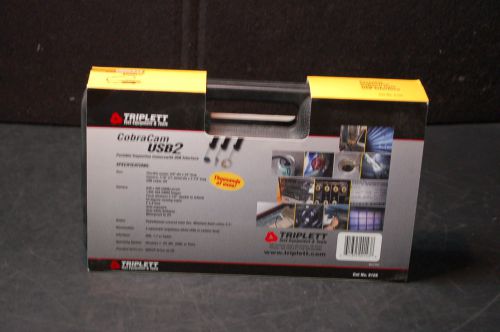 Triplett 8105 cobracam usb 2 portable inspection camera (nos) for sale