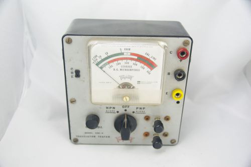 One Triplett Transistor Tester Model 690-A
