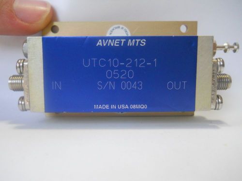 Microwave Avantek Amplifier UTC20-212-1 SMA new