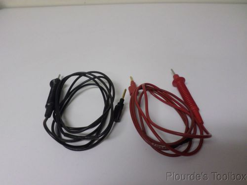 New Simpson 36&#034; Plain to Mini Banana Leads Multimeter Test Probes, 02055