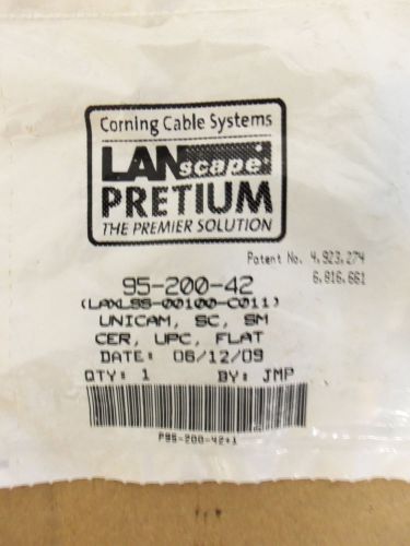 New Corning Unicam 95-200-42 Premium Fiber Optic Connector