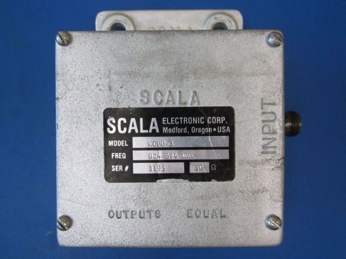Scala Electronic Corp KCPD-3 RF Splitter Freq. 824-894 MHZ