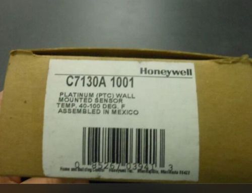HONEYWELL C7130A1001 NEW WALL MOUNT AIR TEMPERATURE -40/100F SENSOR B250592
