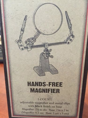 HANDS FREE MAGNIFIER - SOLDERING JIG TO SOLDER SMALL PARTS