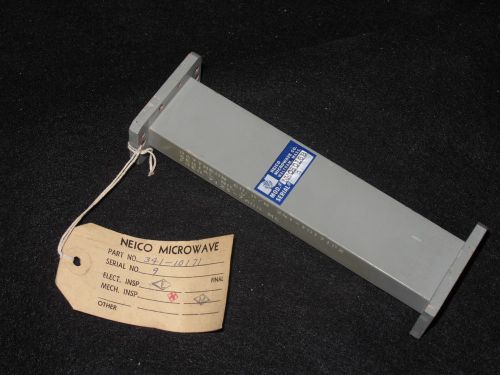 NEICO WR-137 waveguide filter