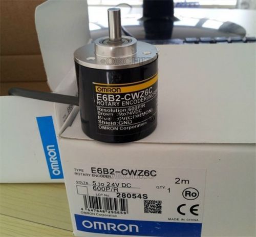 E6B2-CWZ6C OMRON NEW IN BOX E6B2CWZ6C ROTARY ENCODER 5-24VDC INDUSTRIAL 500P/R