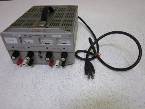 LAMBDA LPD-422A-FM 0-40VDC DUAL REGULATED POWER SUPPLY (AS PICTURED) *USED*