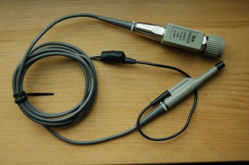 Genuine tektronix p6122 10x 100 mhz oscilloscope probe with ground lead, hock for sale