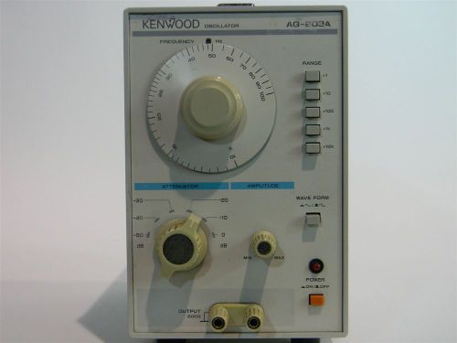 Kenwood AG-203A 10 Hz-1MHz, Oscillator