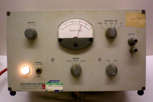 General Radio Model #1390-B Random-Noise Generator, Made in USA