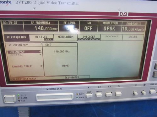 Tektronix DVT 200 Digital Video Transmitter