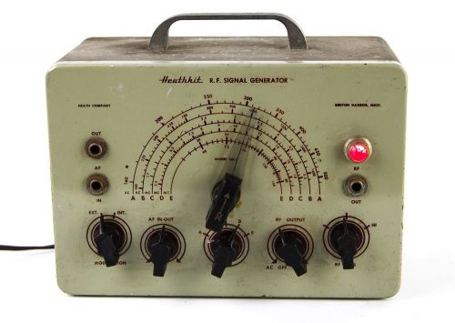 Heathkit sg-7 r.f. signal generator vintage electronics test equipment powers on for sale