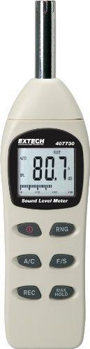 NEW Extech 407730 40-to-130-Decibel Digital Sound Level Meter