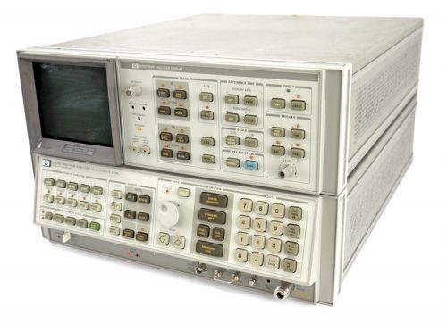 Hp agilent 8566b spectrum analyzer 100hz-2.5ghz/2-22ghz w/85662a display #2 for sale