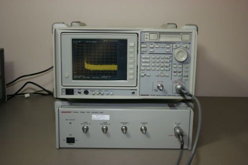 Advantest r3465 spectrum analyzer 9khz-8ghz, tracking gen, calibrated, warranthy for sale