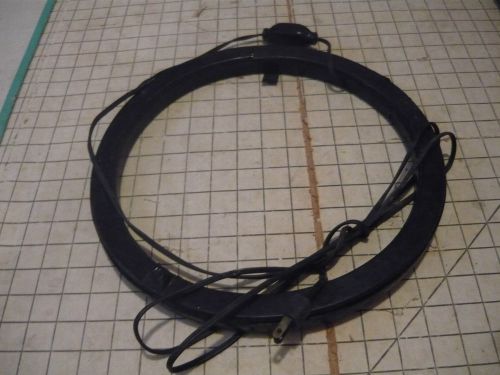 Vintage 13&#034; Degaussing Coil. switch marked Gaynor. cracked plastic casing
