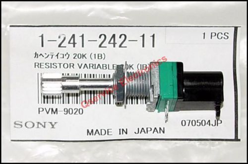 Original Sony Repair Part 1-241-242-11  Resistor VAR 20K For PVM-9020 Monitors