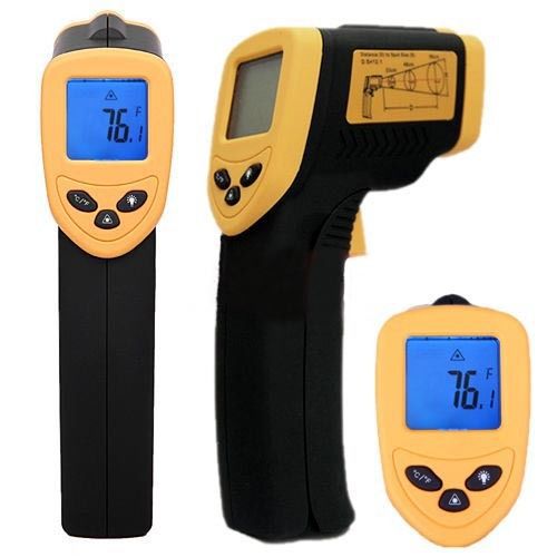 Non-contact digital infrared thermometer gun ir laser pointer -50°c / +380°c for sale