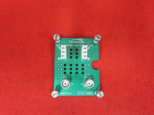 Symmetricom 090 72100 06 IRIG-B Adapter Module