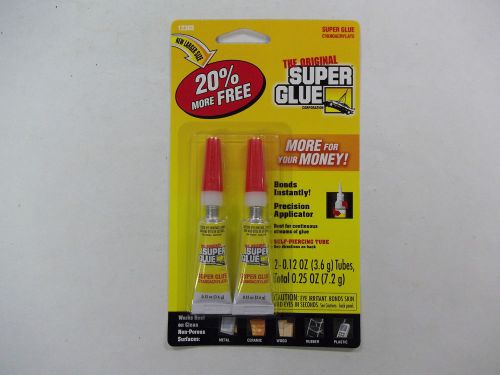 2 Pack Super Glue Cyanoacrylate New In Sealed Package Free Shipping