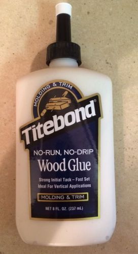 Titebond 8oz, No Run, No Drip, Wood Glue.