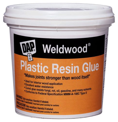 Dap 00204 4.5 lb weldwood plastic resin glue for sale