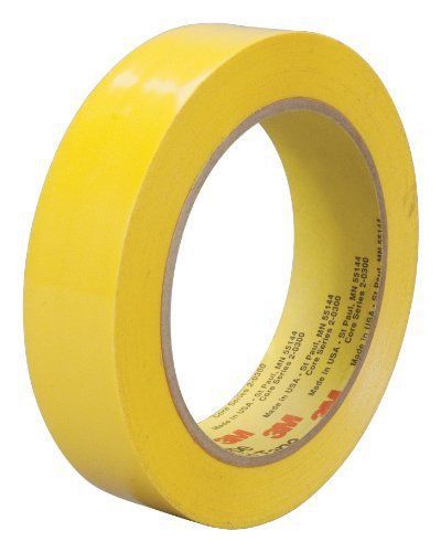 3M Polyethylene Film Tape 483 Yellow  2 in x 36 yd 5.3 mil  Conveniently Package