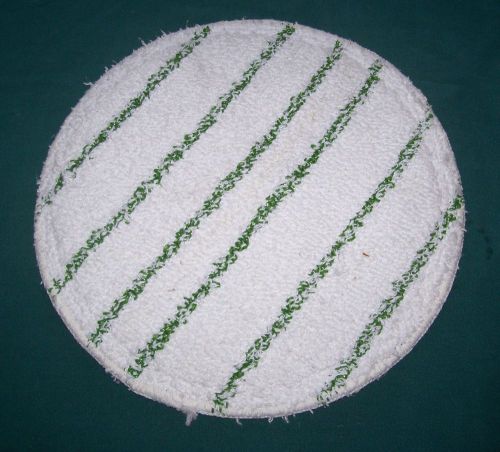 Carpet bonnet with green scrub strips 19&#034;   rotay bonnet rayon yarn blend for sale