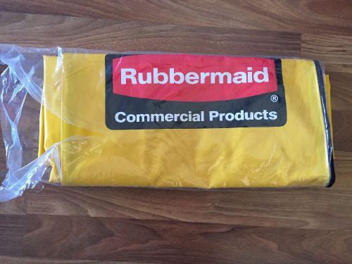 Rubbermaid Commercial RCP9T80YEL Vinyl yellow Cleaning Cart *BAG ONLY* 26 gal