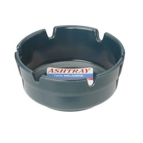 12-pack 7-inch round president ashtray in assorted colors break &amp; burn resistant for sale