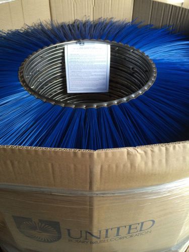 United rotary brush poly wafer, 19 1/2&#034; x 46&#034; for sale