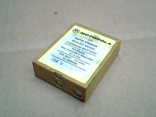 Motorola Rapid Charge Sealed Nickel Cadmium Battery Radio Battery