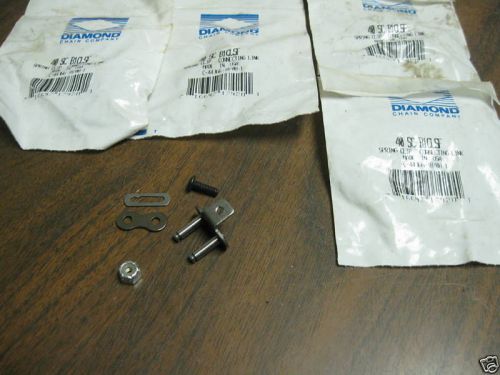 Diamond Spring Clip Connecting Link 40 SC B1CLSF Lot 4