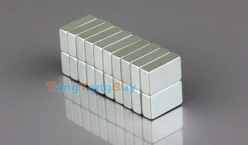 20pcs super strong block cuboid magnets 16mm x 10mm x 5mm rare earth neodymium for sale