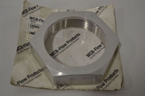NEW WAUKESHA FLOW PRODUCTS 36-6X P01241005 SPX 13H 4IN STAINLESS HEX NUT D318111