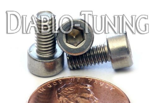M4 - 0.70 x 8mm - qty 10 - a2 stainless steel socket head cap screws - din 912 for sale