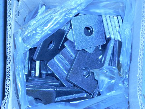 Heavy duty square washer 2 3/4&#034; x 2 3/4&#034;, 3/4&#034; hole 5/16&#034; thick quantity 100pc. for sale
