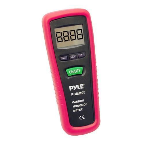Pyle PCMM05 Carbon Monoxide Meter, Red/Black
