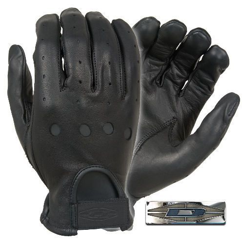 Damascus D22 Full Finger Premium Leather Driving Gloves Ventilation Holes Small