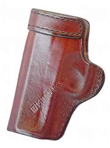 Don Hume H715M J168031R Clip On ITP Holster RH Brown Leather 5&#034; Beretta 92/96