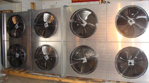New roof top  bohn air cooled condenser 8 fan 2x4 540 rpm 460v brq1184wal for sale