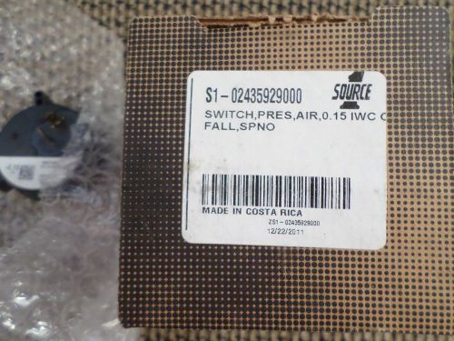 Source 1 S1-02435929000 Pressure Switch - NEW