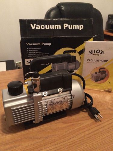 VIOT VPD2 2-Stage High Performance Deep Vacuum Pump 1.8CFM 40 Micron 1/4 HP