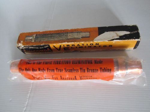 NOS Anaconda vibration eliminator metal flexible absorber hose 1 3/8&#034; OD #5454FX