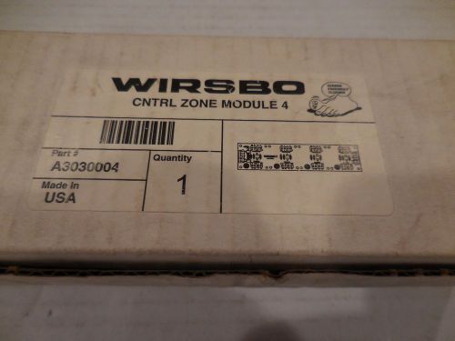 Wirsbo A3030004 Control Zone Module 4 NEW IN BOX
