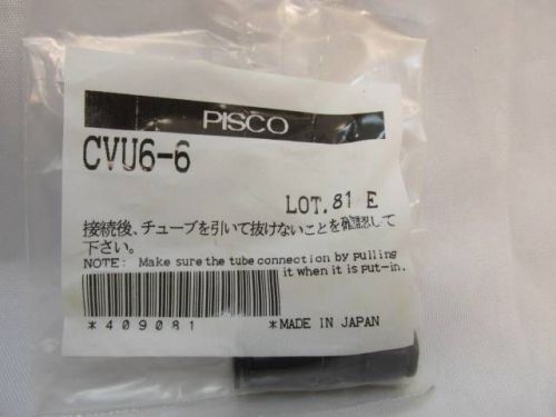NEW NIB Pisco 6mm Straight Fitting with Check Valve - Made in Japan