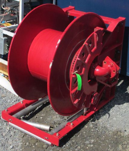 Aero-motive hose reel coast gaurd aproved fire fighting  fuel delivery gear driv for sale