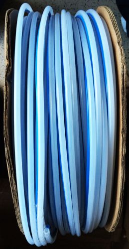 Bonded Polyurethane Tubing 2 color  500 ft (Blue Tube1/8 - White Tube 1/4) ID